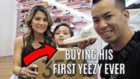 BUYING MY NEPHEW HIS FIRST YEEZY EVER | VLOG LAS VEGAS