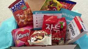 Korean Snack Subscription Box Unboxing