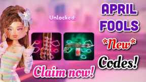 ALL NEW *APRIL FOOLS CODES* IN DRESS TO IMPRESS 🤫