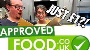 Unboxing an Approved Food Discount Haul: £1 Mystery Box Reveal!