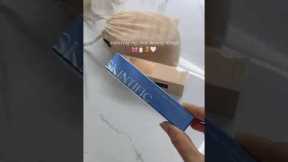 Unboxing beauty products🩷 #beauty #asmr #makeup #skincare #glowup #glowingskin #beautytips