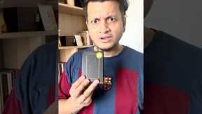 TINY IPHONE 🤏📱😱 #shorts #youtubeshorts #cricket #unboxing #ball #iphone