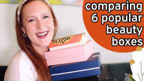 Unboxing & Comparing SIX Popular Beauty Subscription Boxes