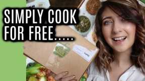 SIMPLY COOK BOX FOOD SUBSCRIPTION BOX UNBOXING | FREE BOX | WILLOW BIGGS