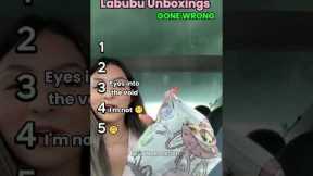 Labubu Unboxing Gone Wrong #labubu #cute #blindbox #fail