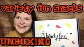 Variety Fun Subscription Box  Unboxing with the Family