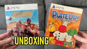 Unboxing 2 Collector Edition PS 5 Games From My Collection! Plate Up & Dustborn