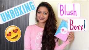 UNBOXING + FIRST IMPRESSIONS OF *THE BLUSH BOXX* | MONTHLY SUBSCRIPTION BOX | MegDIY