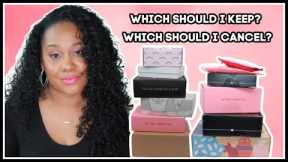 ARE BEAUTY SUBSCRIPTION BOXES WORTH IT? UNBOXING 12 BEAUTY BOXES - WHICH TO KEEP? WHICH TO CANCEL?