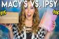 Ipsy Glam Bag Vs. Macy's Beauty Box