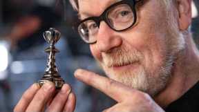 Adam Savage Stunned By These Transforming Chess Pieces!