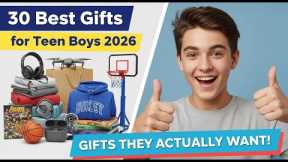 30 Best Gifts for Teen Boys 2026 🎁 (Gifts They Actually Want!)