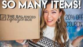 The Balanced Lifestyle Box Winter 2025 Unboxing + Coupon Code