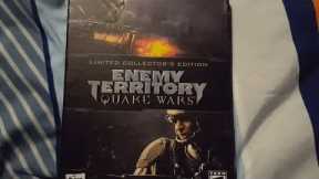 Enemy Territory: Quake Wars Limited Collector's Edition Unboxing
