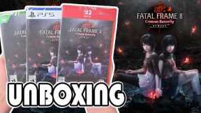 Fatal Frame II: Crimson Butterfly Remake (PS5/Switch 2/Xbox Series X) Unboxing