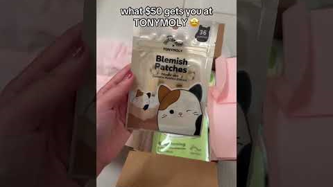 The monthly TONYMOLY bundles are so fun! 🤩#tonymoly #skincare #kbeauty #koreanskincare