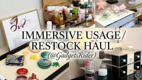 Ultimate Cosmetic Restock Transformation | Aesthetic Makeup Organization & Skincare Refill ASMR