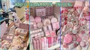 MAKEUP ORGANIZATION + MAKEUP UNBOXING 💄 | Beauty Collection Reset & Fresh Haul