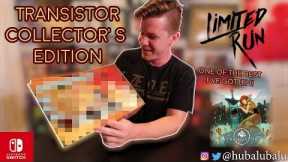 TRANSISTOR Collector's Edition - #39 Limited Run Games Nintendo Switch Unboxing